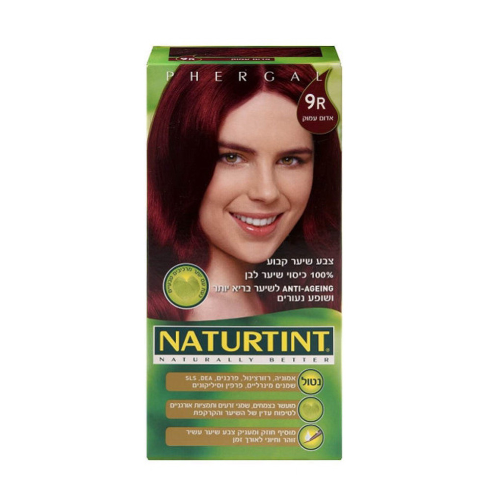 צבע לשיער - נטורטינט R9 אדום עמוק