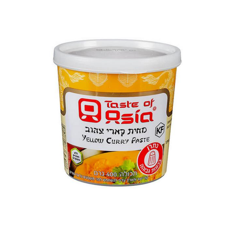 מחית קארי צהוב 400 גר'