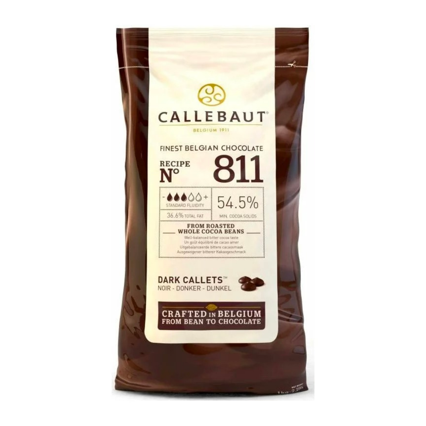 מטבעות שוקולד חלב 33.6% 1 ק"ג