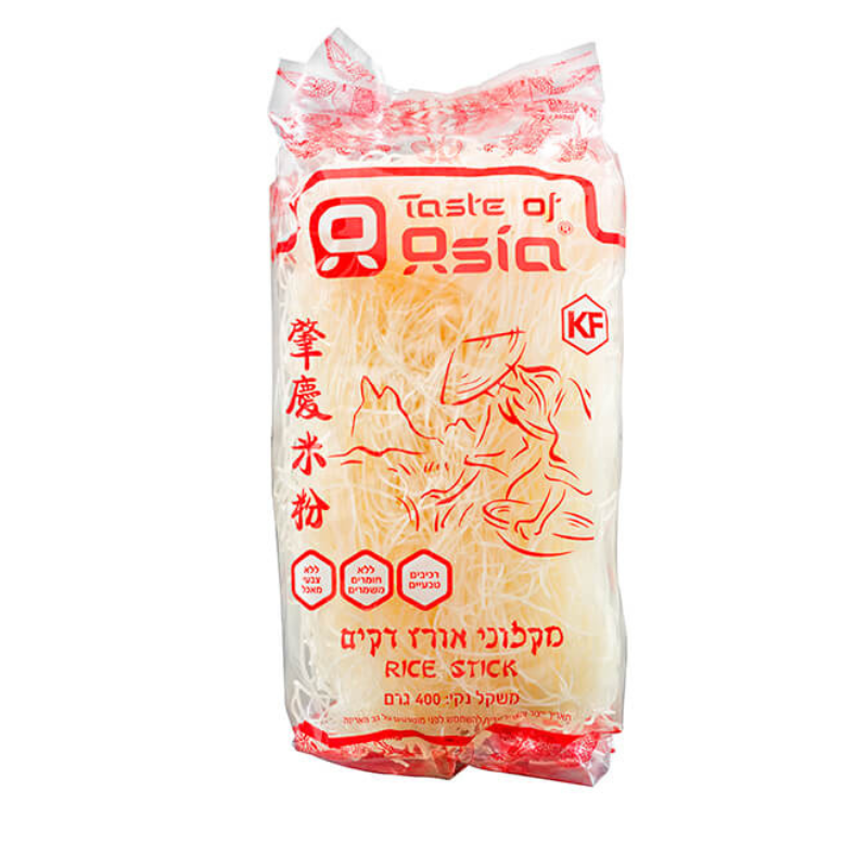 איטריות אורז דקות 400 גר'- מזרח ומערב