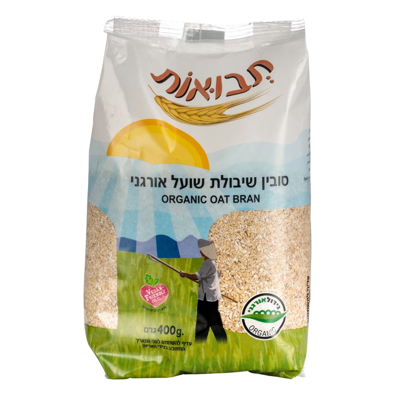 סובין שיבולת שועל אורגני 400