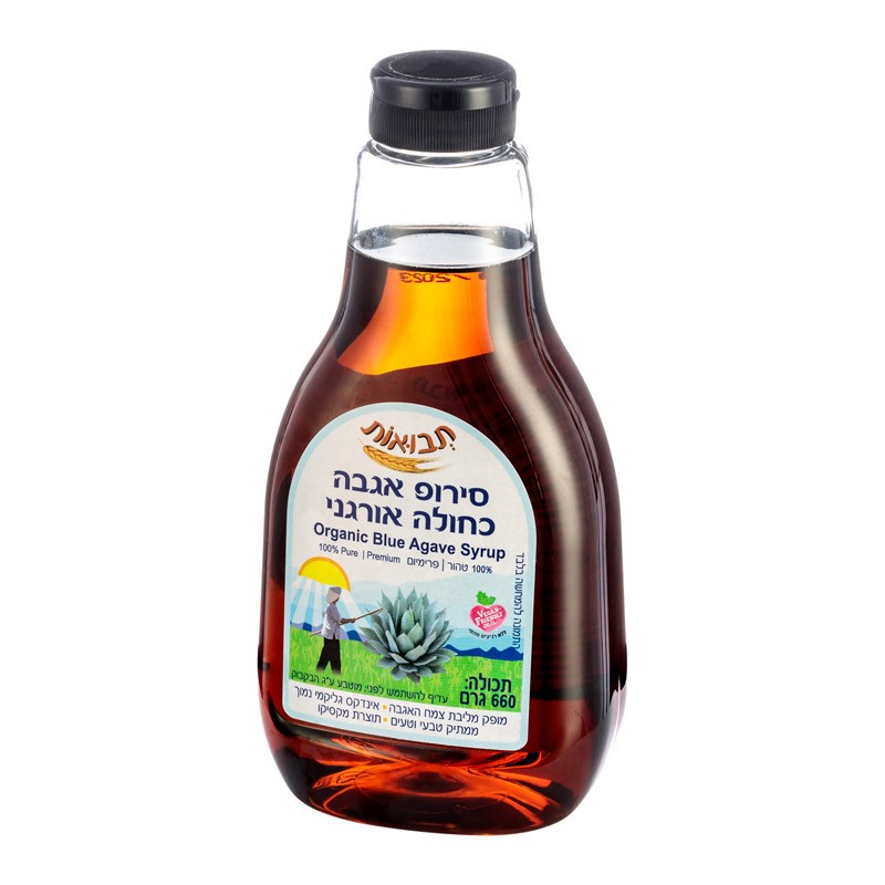 אגבה כחולה660 מ"ל - אורגני תבואות