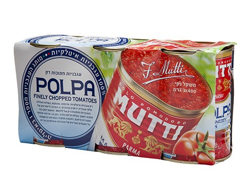 שלישיית עגבניות מרוסקות 400 ג' מוטי