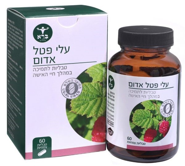 עלי פטל אדום 60 כמו' "ברא צמחים"