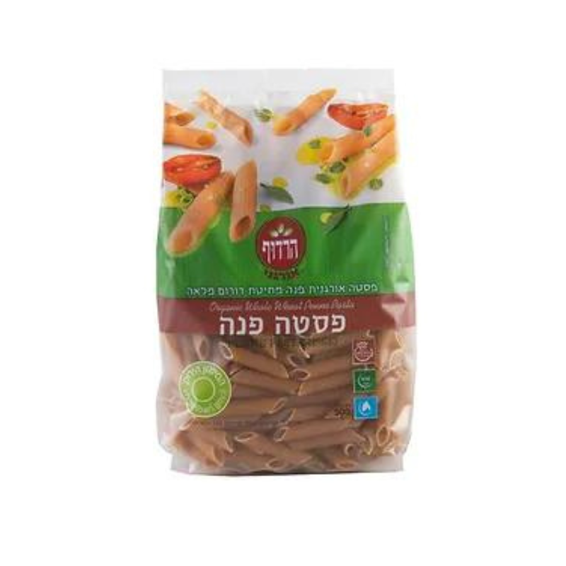פסטה פנה אורגני מקמח מלא 500 גר'