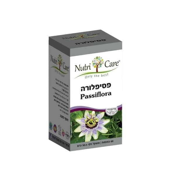 פסיפלורה - 60 כמוסות נוטריקייר