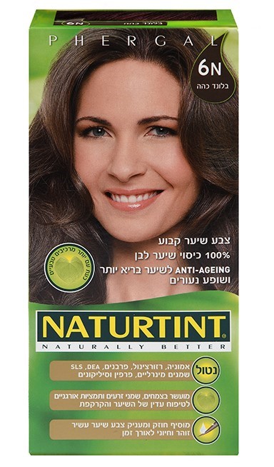 צבע לשיער 6N נטורטינט 165 מל'