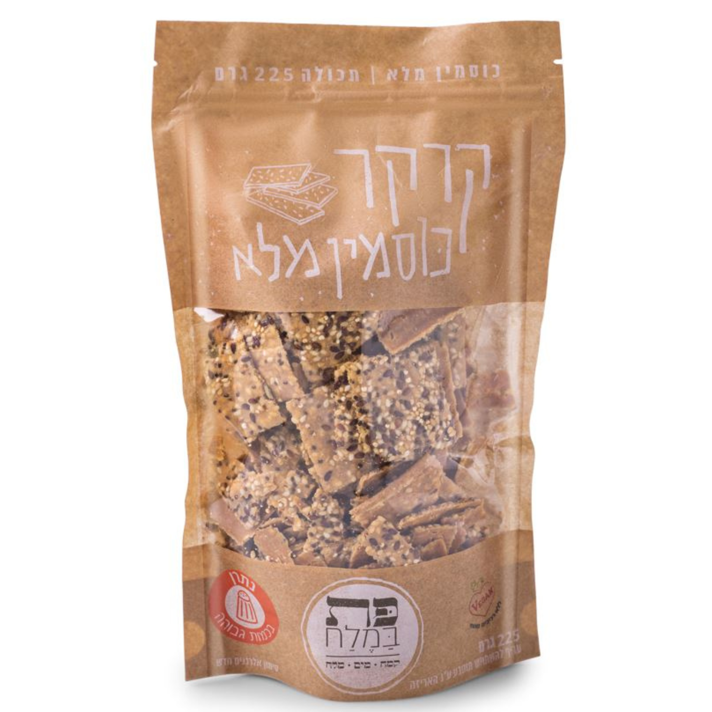 קרקר כוסמין מלא 250גר