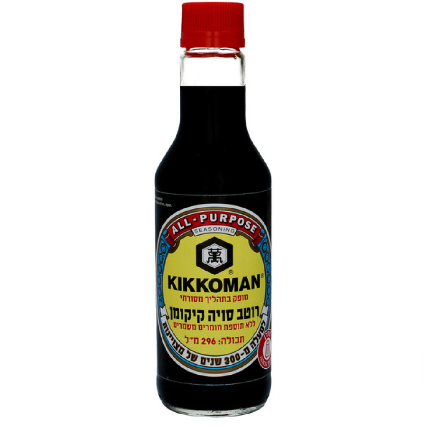 רוטב סויה קיקומן 296 מ"ל ללא חומר משמר
