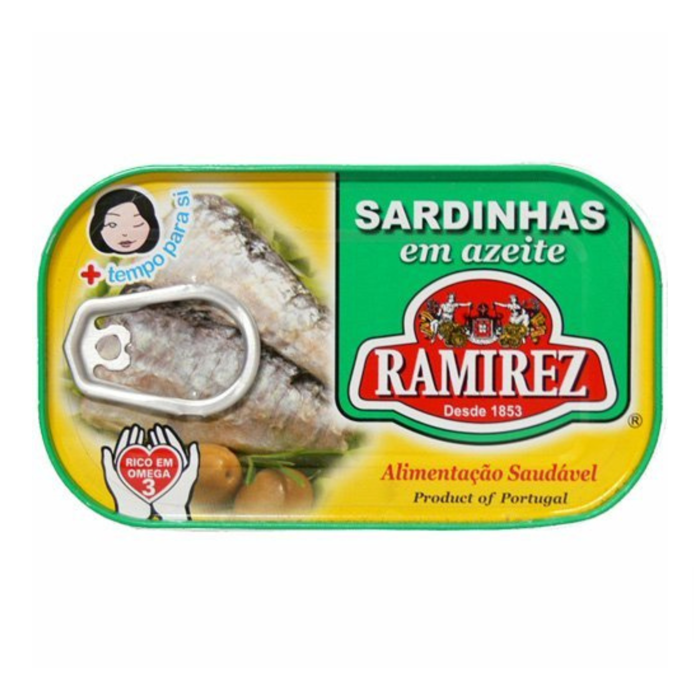 שימורים סרדינים בשמן זית 125 גר'