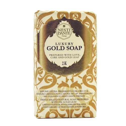 נסטי- סבון טבעי לוקסורי זהב 23K, גרם 250